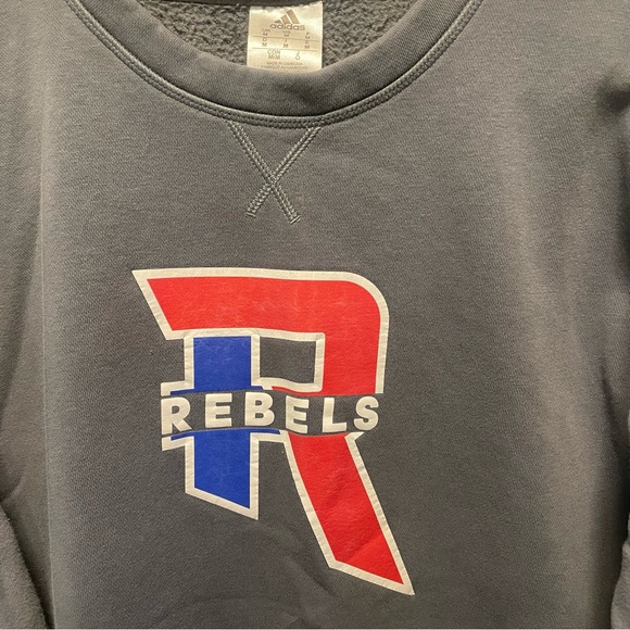 Adidas Grey Crewneck - Rebels - Medium - Picture 2 of 7